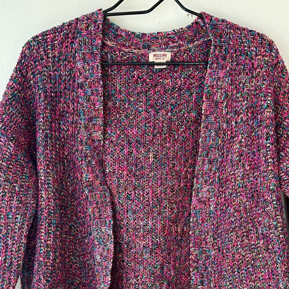 Mossimo Marled Yarn Open Cardigan